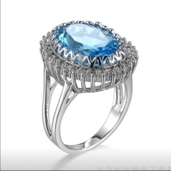 Stamp 925 Sterling Silver Women's Ring - Picture 4 of 7